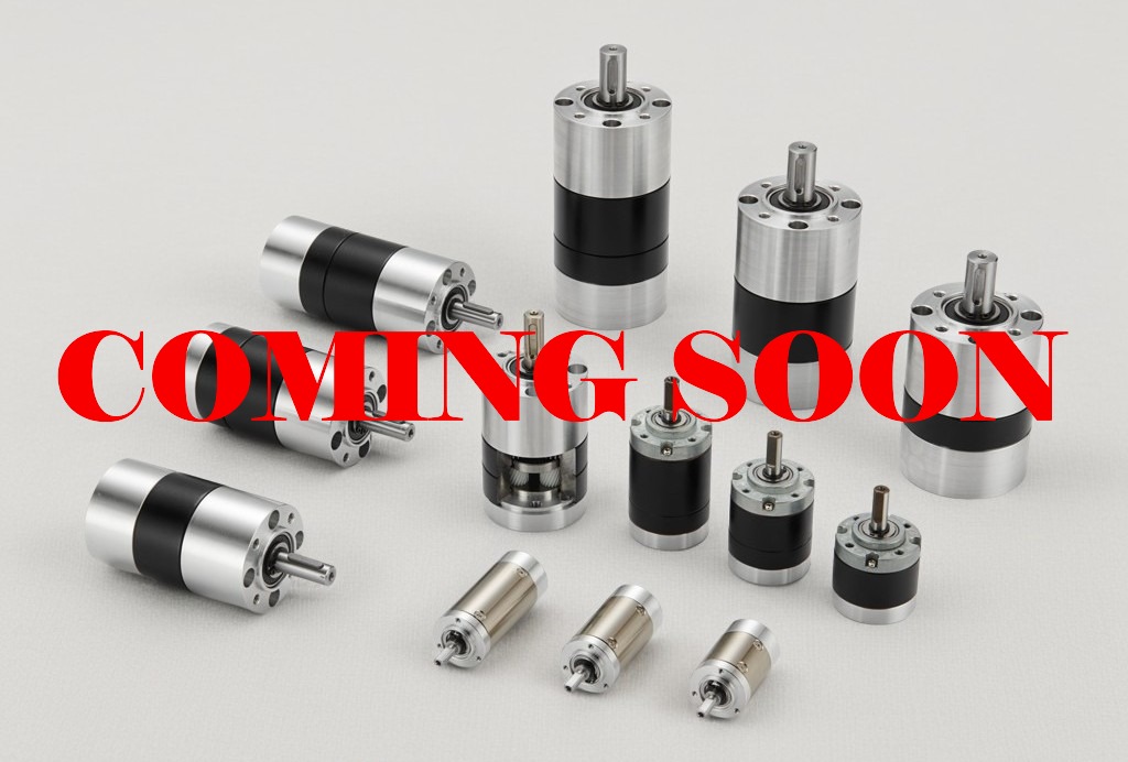 Planetary gearboxes and planetary gear motors in various sizes