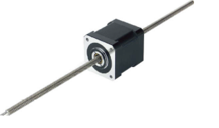 Non-captive stepper motor linear actuator