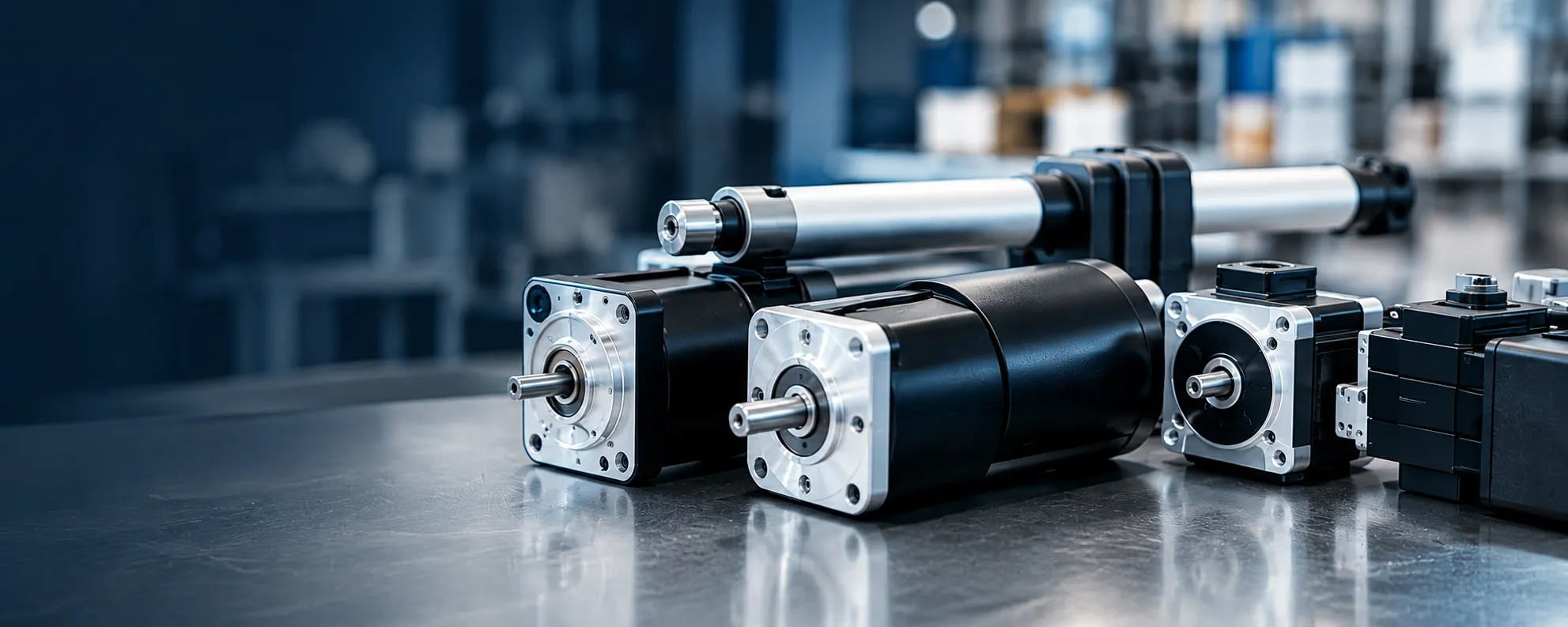 DC motors, gear motors and linear actuators